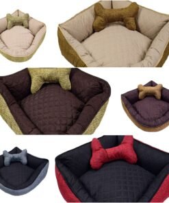 Cama Pet de Canto Luna Extra Grande Quadrada Impermeável