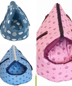 Bolsa de Transporte e Cama Iglu Pet 2 em 1 Amora Top Impermeável