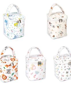 Bolsa Frasqueira Térmica Bebê e Infantil 4,5 Litros Impermeável