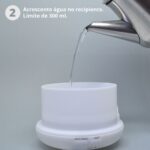 Umidificador Difusor de Aromas Bem Estar Branco Acompanha Essencia - Imagem 3