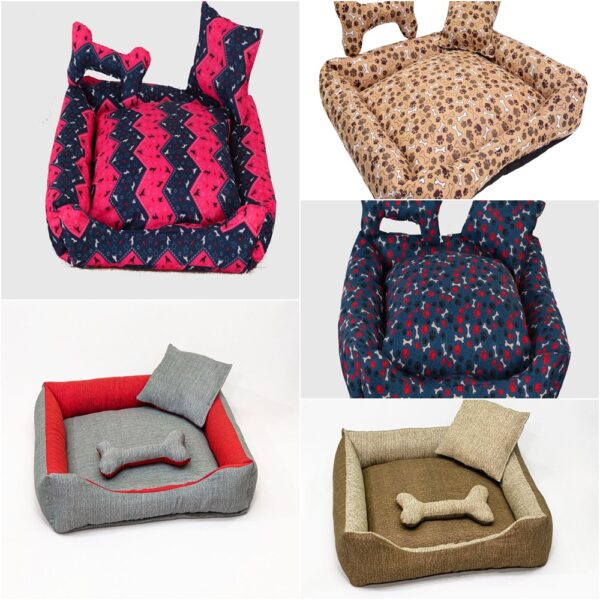 Cama Pet Gorgopet Médio Quadrada Impermeável