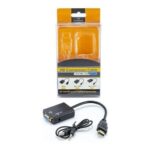Adaptador VGA HDMI  COM saida de audio - Imagem 3