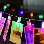 Varal Cordão Luminoso C/ 10 Prendedor Pregador 10 Fotos Recados Decorativo Led Em Oferta - Imagem 2