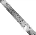 Régua Metal Alumínio 30cm Escolar Escritório Profissional - Imagem 2