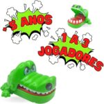 Brinquedo Infantil Jacaré Morde Dedo Crocodilo Dentista pegadinha - Imagem 6