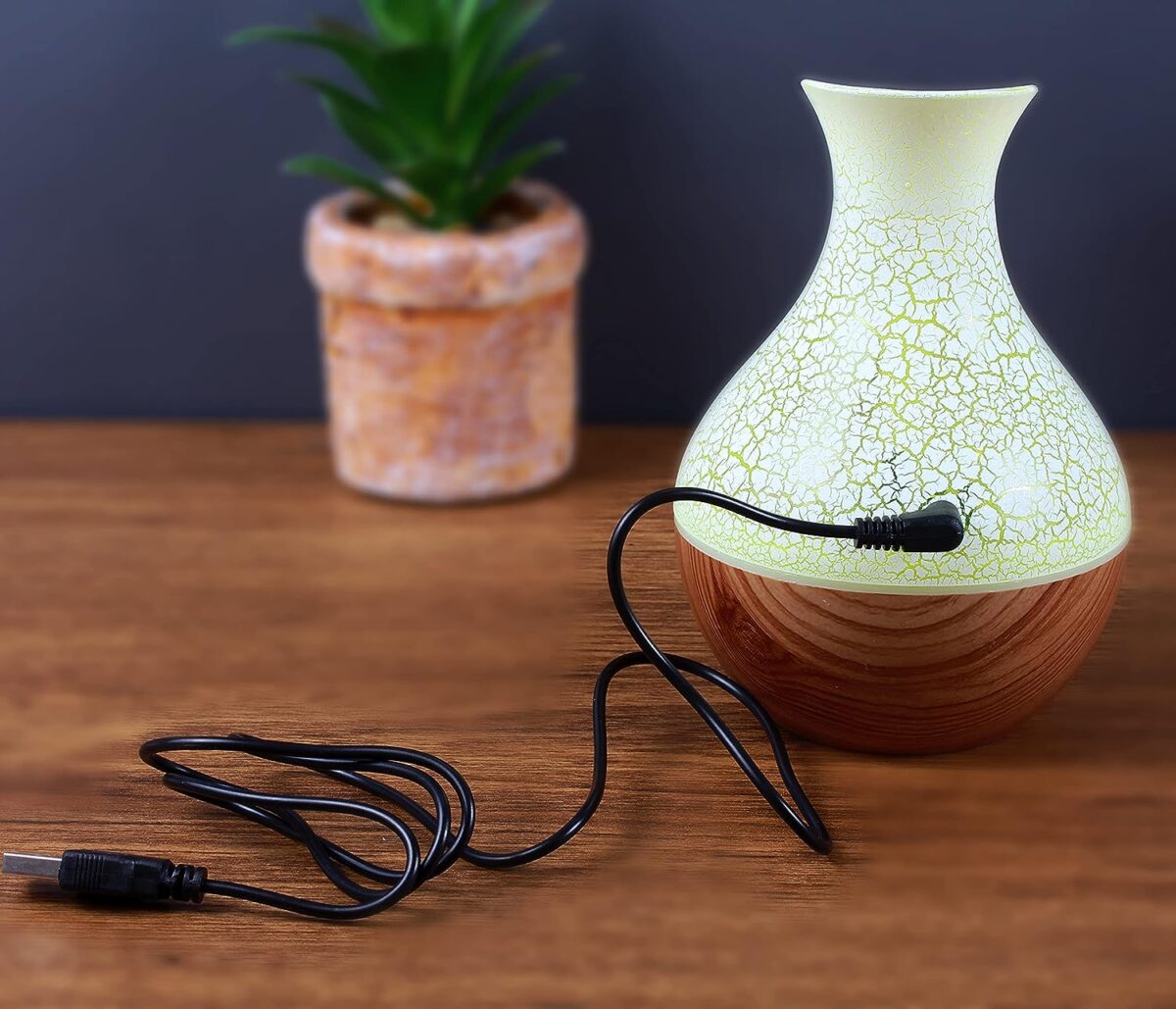 Umidificador Difusor De Ar Purificador Elétrico Ultrassônico Cor Aleatória 130ML - Imagem 5