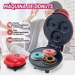 Máquina De Donuts 3 Rosquinhas Sokany Sk08 Mini Donuts - Antiaderente 110V - Imagem 6