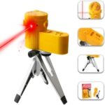Nível Laser Giratório 360º Com Tripé Nivelador Multifuncional Profissional Piso Teto 5 Modos