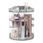 Organizador De Maquiagem Cosméticos Display Giratório 360º