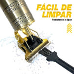 Máquina De Cortar Cabelo Faz Barba Acabamento Dragão Bivolt - Imagem 3