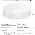 Luz com Sensor de Movimento para Armários Guarda-Roupa Cabeceira Branca LED - Imagem 2