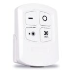 Kit 3 Lâmpada Iluminaria Led Luminária Sem Fio Controle Remoto Spots A Pilha AAA - Imagem 8