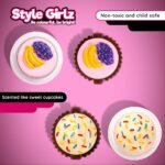 8 Cupcake Gloss Estilo Girls Infantil Kids Hidratante Labial Batom Labios - Imagem 2