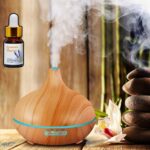 Umidificador Difusor de Aromas 500ml Bem Estar Acompanha Essencia Com Controle - Imagem 3