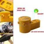 Nível Laser Giratório 360º Com Tripé Nivelador Multifuncional Profissional Piso Teto 5 Modos - Imagem 3