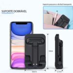Suporte Para Celular Ergonômico dobrável Portátil Celular ou tablet Ajustável Mesa - Imagem 7