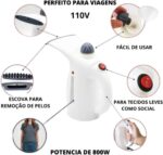 Vaporizador de Roupa e Higienizador Portatil 110v Para Passar Roupas Cabide - Imagem 5