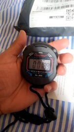 Cronômetro Progressivo De Mão Digital Alarme Hora C/ Corda - Imagem 7