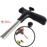 Abridor de Coco Furador de Coco Verde Inox - Imagem 3