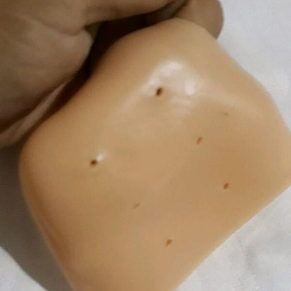 Par de Meia Palmilha Silicone Gel Protecao Ortopedica Esporao Calcanhar Fascite Tamanho Unico