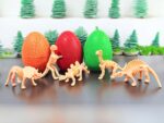 Brinquedo Ovo Surpresa de Dinossauro Fóssil – Miniatura Esqueleto Dino - Imagem 2