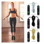 ￼Corda de Pular Ajustável Jump Rope Profissional até 2,60m - Imagem 4