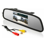 Retrovisor Espelho Com Tela Lcd 4.3 Colorido Carro Monitor - Imagem 2