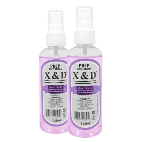 Prep XED Bactericida Para Cuidados da Unha 120 ML