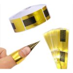 500 Moldes Adesivos De Papel Para Unha Gel Fibra Oferta - Imagem 3