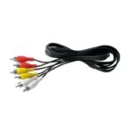 Cabo Av - Rca Áudio E Vídeo Compativel Playstation Ps3 Ps2 Ps1, Televisão - Imagem 2