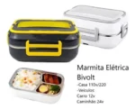 Marmita Elétrica Portátil Automática Carro casa Tomada 110v 12v - Imagem 3