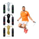 ￼Corda de Pular Ajustável Jump Rope Profissional até 2,60m - Imagem 3