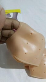 Par de Meia Palmilha Silicone Gel Protecao Ortopedica Esporao Calcanhar Fascite Tamanho Unico - Imagem 2
