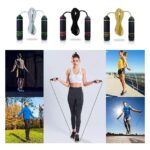 ￼Corda de Pular Ajustável Jump Rope Profissional até 2,60m - Imagem 2