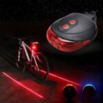 lanterna bike sinalizador acessórios traseiro Bicicleta Ciclo De Aviso - Imagem 7