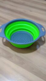 KIT 2 Escorredores de Macarrão e Alimentos de Silicone Multiuso Retrátil - Imagem 5