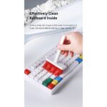 Escova de teclado 5-em-1 limpeza de teclado escova macia limpador de teclado kit de ferramentas de limpeza de computador lacuna de canto - Imagem 8