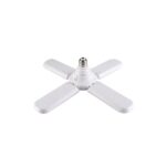 Lâmpada Articulada Led Pétala Ajustável Fan Blade 60w Design Ventilador Branco Forte - Imagem 2