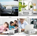 Marmita Elétrica Portátil Automática Carro casa Tomada 110v 12v - Imagem 5