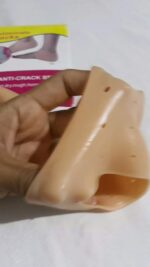 Par de Meia Palmilha Silicone Gel Protecao Ortopedica Esporao Calcanhar Fascite Tamanho Unico - Imagem 4