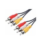 Cabo Av - Rca Áudio E Vídeo Compativel Playstation Ps3 Ps2 Ps1, Televisão - Imagem 5