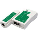 Testador Cabo De Rede Rj45 E Rj11 Profissional Teste Com Led Telefone Crimpagem Telefonia - Imagem 4