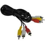 Cabo Av - Rca Áudio E Vídeo Compativel Playstation Ps3 Ps2 Ps1, Televisão - Imagem 6