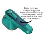 Mini ferro para viagem passar roupa super pratico 110v~220v - Imagem 8