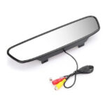 Retrovisor Espelho Com Tela Lcd 4.3 Colorido Carro Monitor - Imagem 9