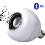 Lampada Bluetooth De Led Caixa De Som C Controle Rgb 12W Music Rgb Caixa De Som + Controle - Envio Imediato - Imagem 10