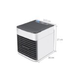 Mini Refrigerador De Ar Elétrico Doméstico Ventilador Multifuncional USB Novo Estilo Miniatura De Mesa Móvel Portátil Condicionador - Imagem 3