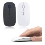 Mouse Sem Fio Wireless Óptico Slim 2.4G Aleatório P/B