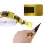 500 Moldes Adesivos De Papel Para Unha Gel Fibra Oferta