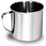 Caneca de Aço inox 180ml Café Chá Suco água - Imagem 2